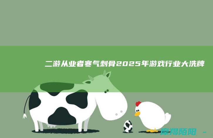 二游从业者寒气刺骨2025年游戏行业大洗牌